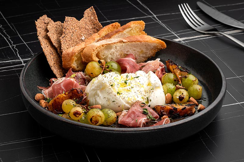 Burrata chilena