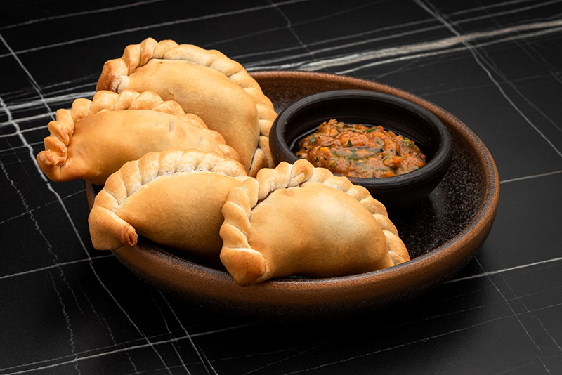 Empanadas de pino fritas