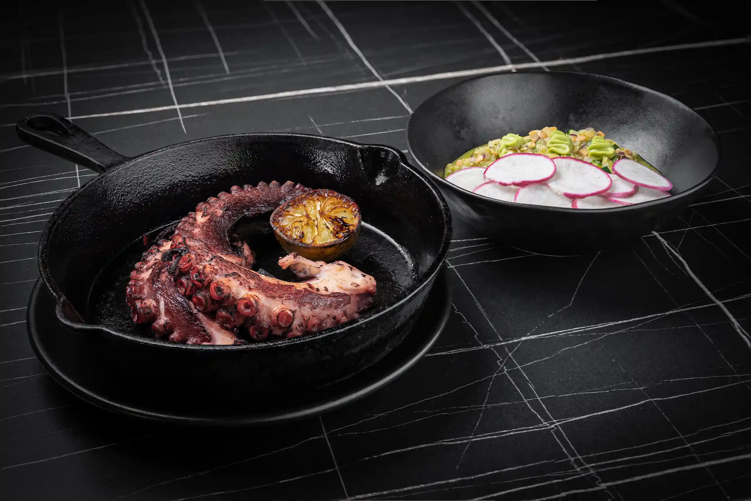 Pulpo a la parrilla